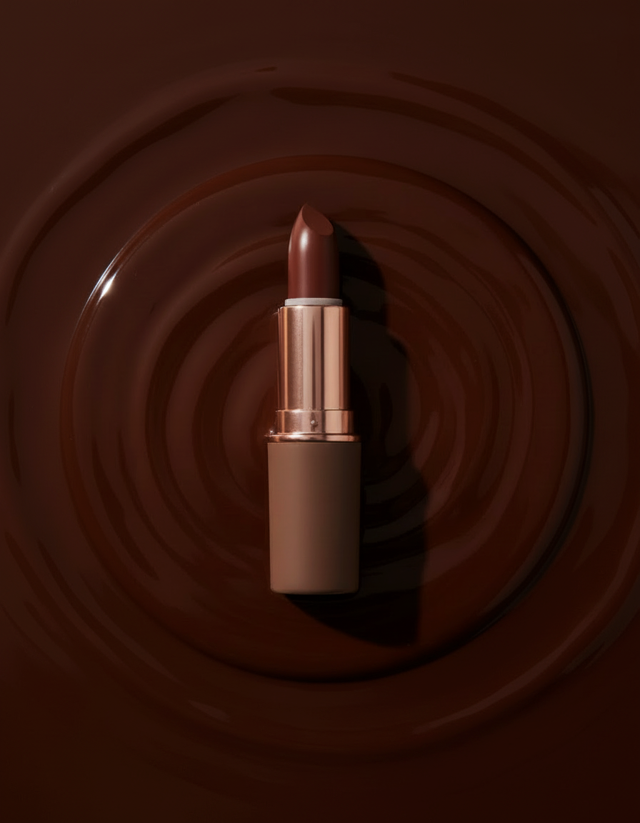Chocolate Brown Matte Lipstick 