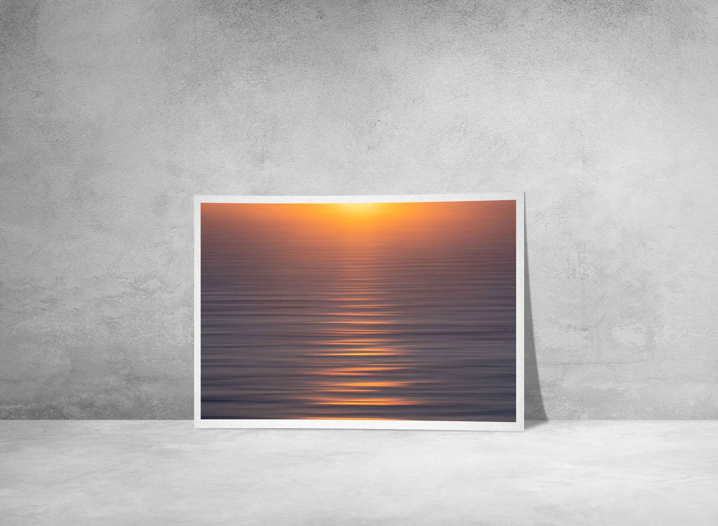 Slow Shutter Sunrise Beach Landscape Photography Print in New Zealand