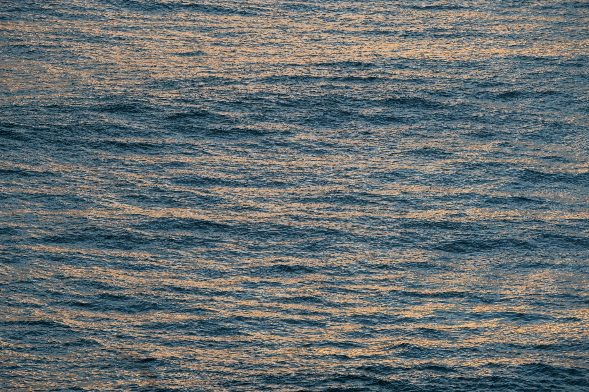 Close up photograph of sunlight reflecting on the sea in Mount Maunganui New Zealand