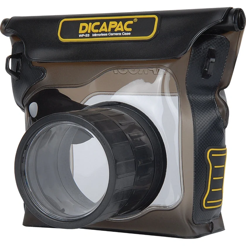 Dicapac waterproof camera dry bag housing for beginner water photography