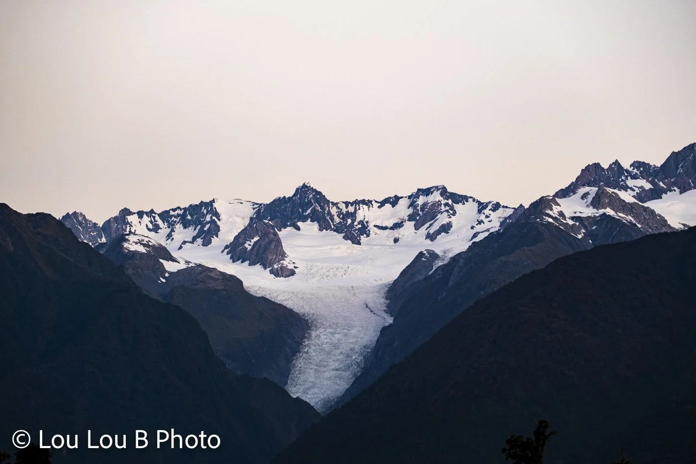 Fox Glacier / Te Moeka o Tuawe in Westland Tai Poutini National Park, New Zealand