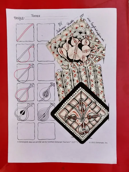 Toffee Tangle Pattern