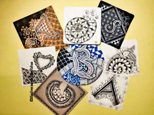 Zentangle Monogram Class