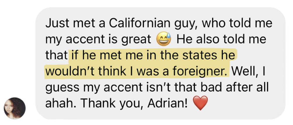 Testimonial from a Ukrainian student