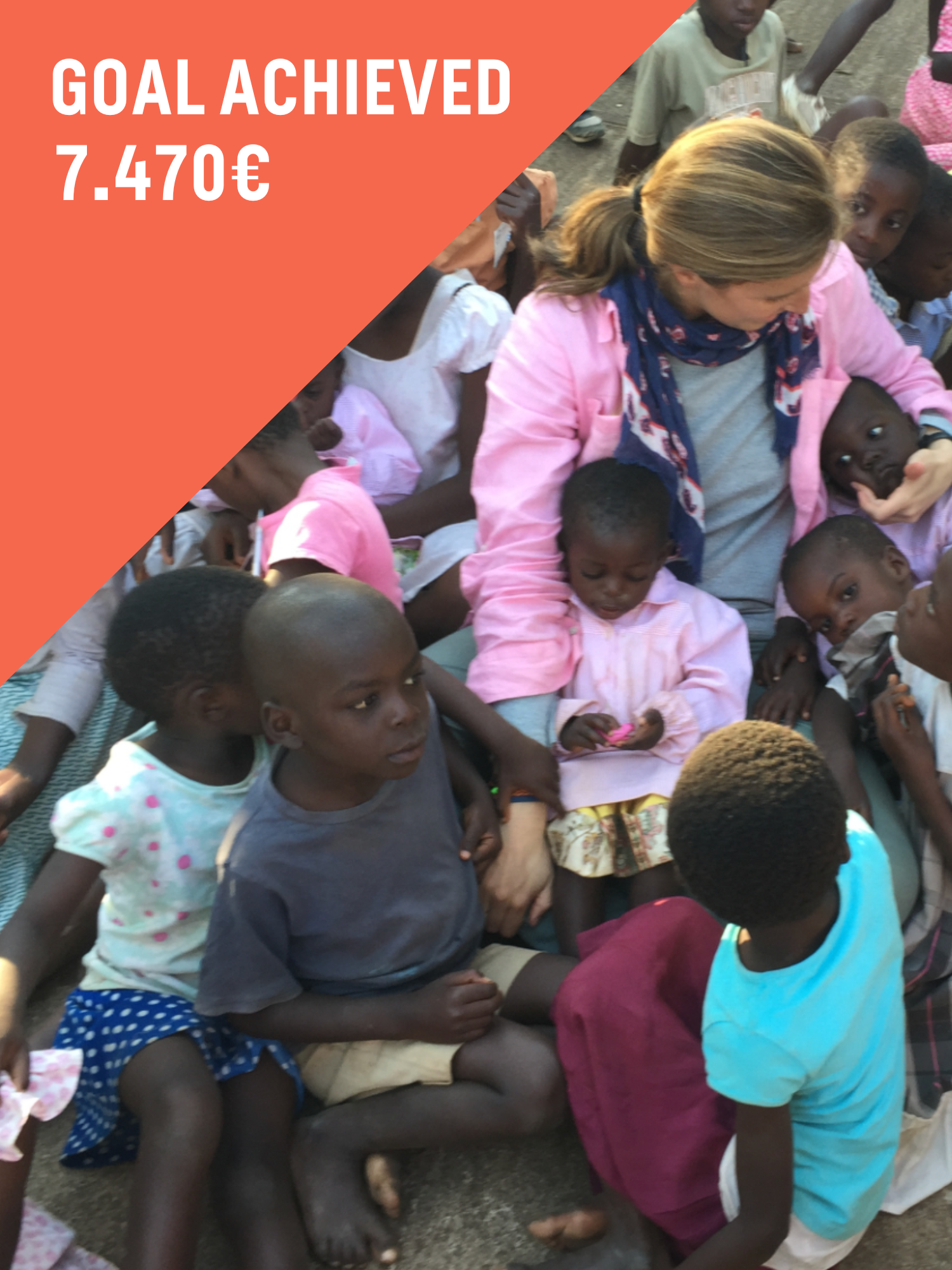 Un patio seguro para 76 niños