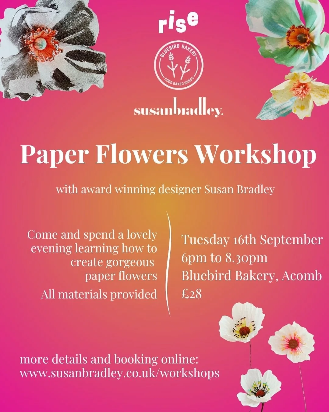Paper Flowers Workshop