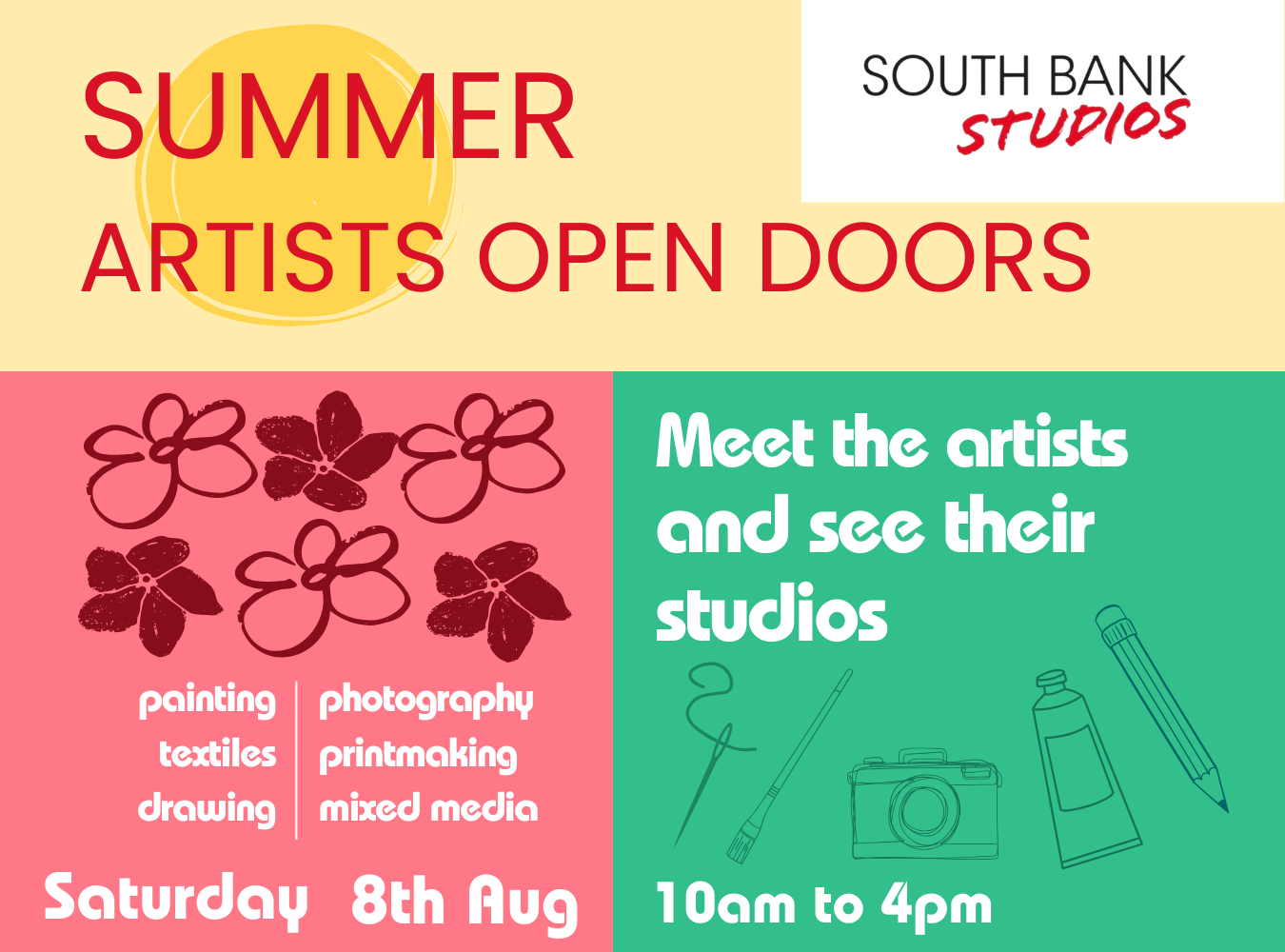 Summer Artists Open Doors