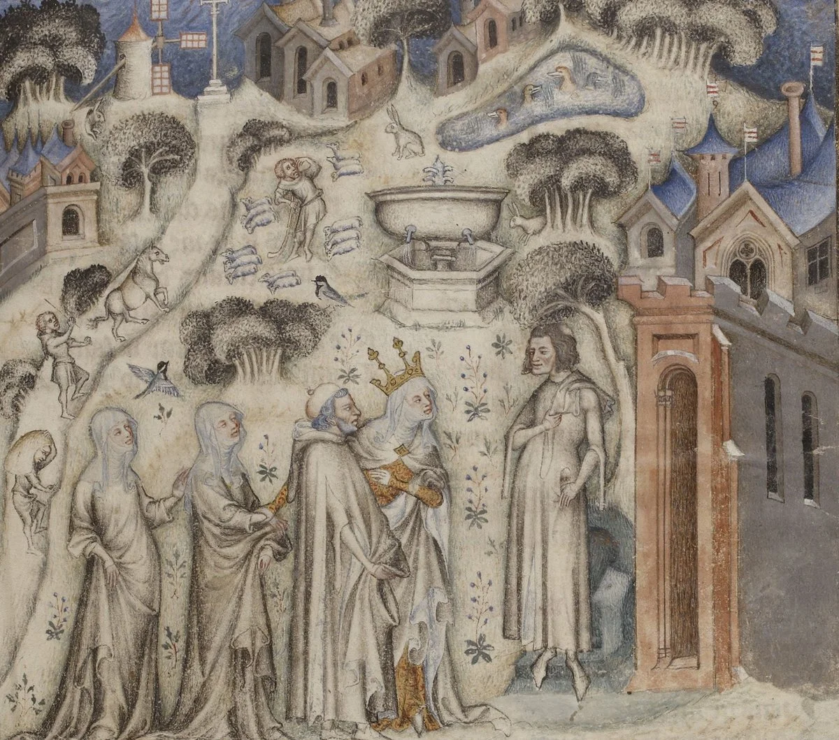 D'après les ballades et rondeaux de Machaut