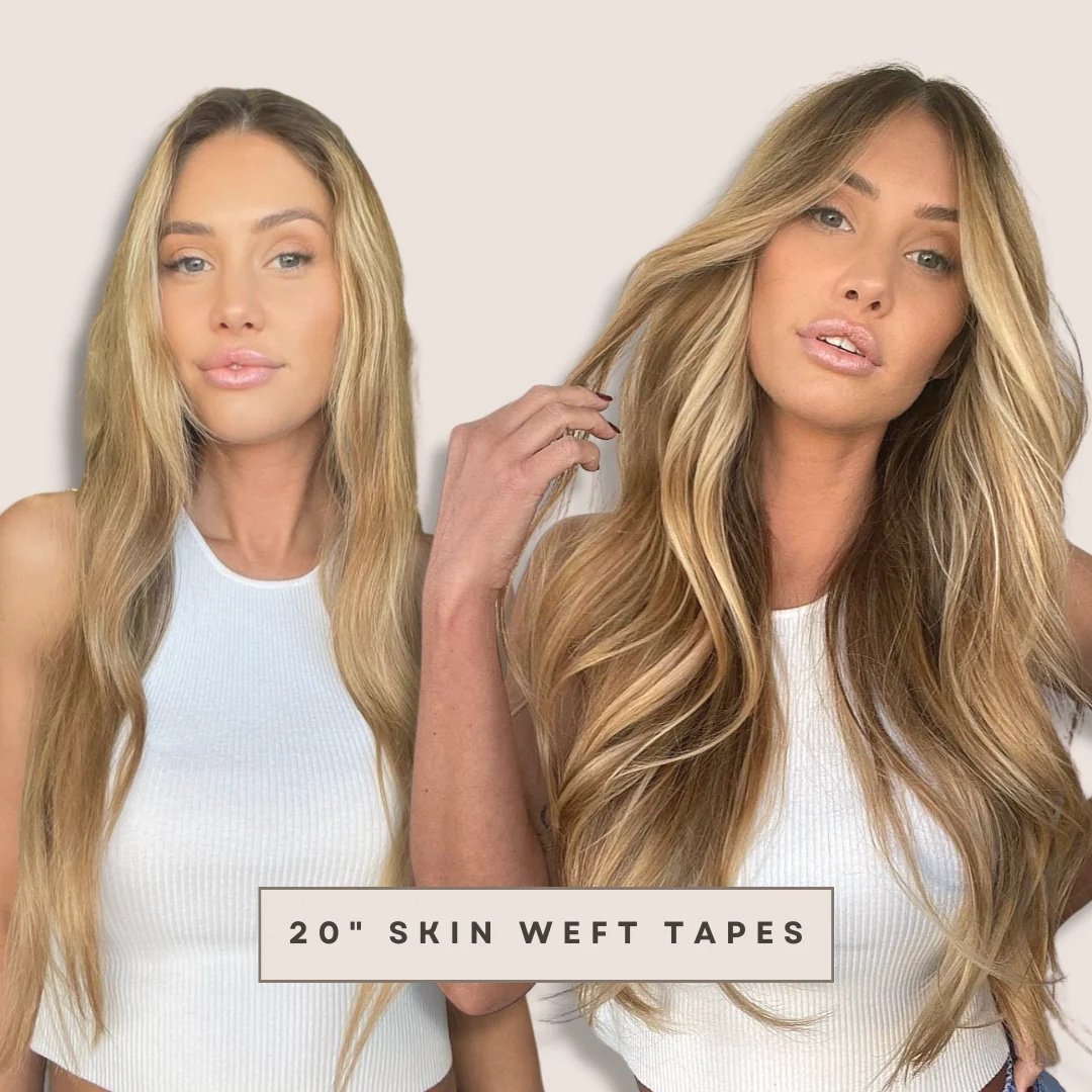 20" Skin Weft Hair Extensions