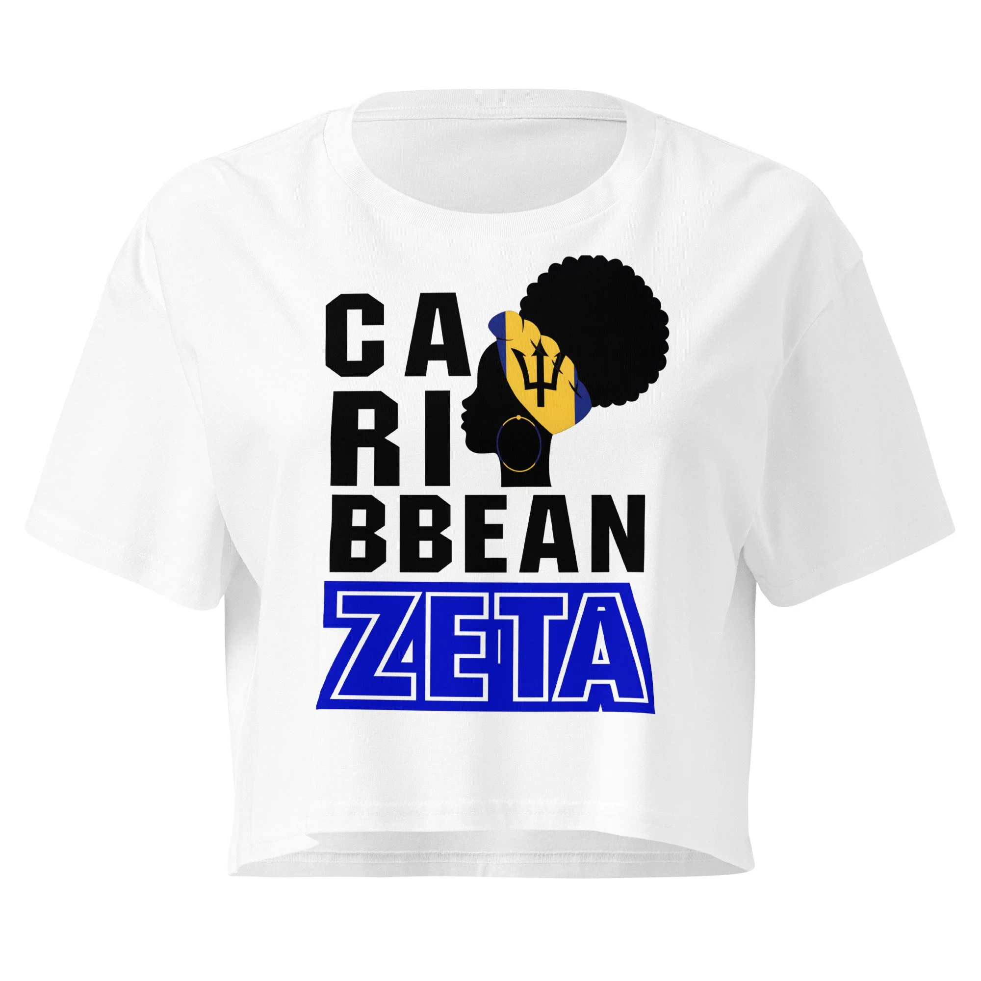 Caribbean Heritage Crop Top (Barbados)