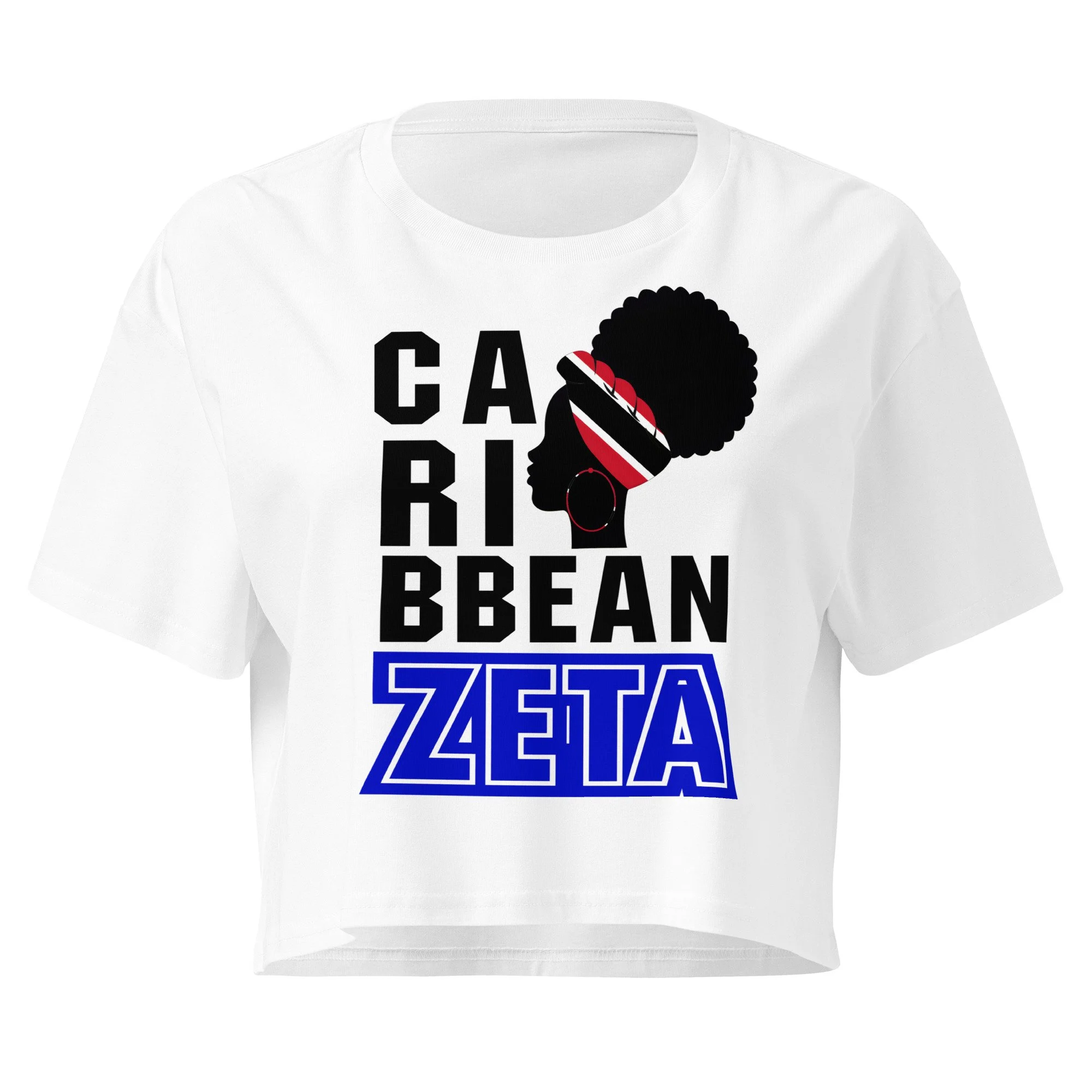 Caribbean Heritage Crop Top (Trinidad & Tobago)