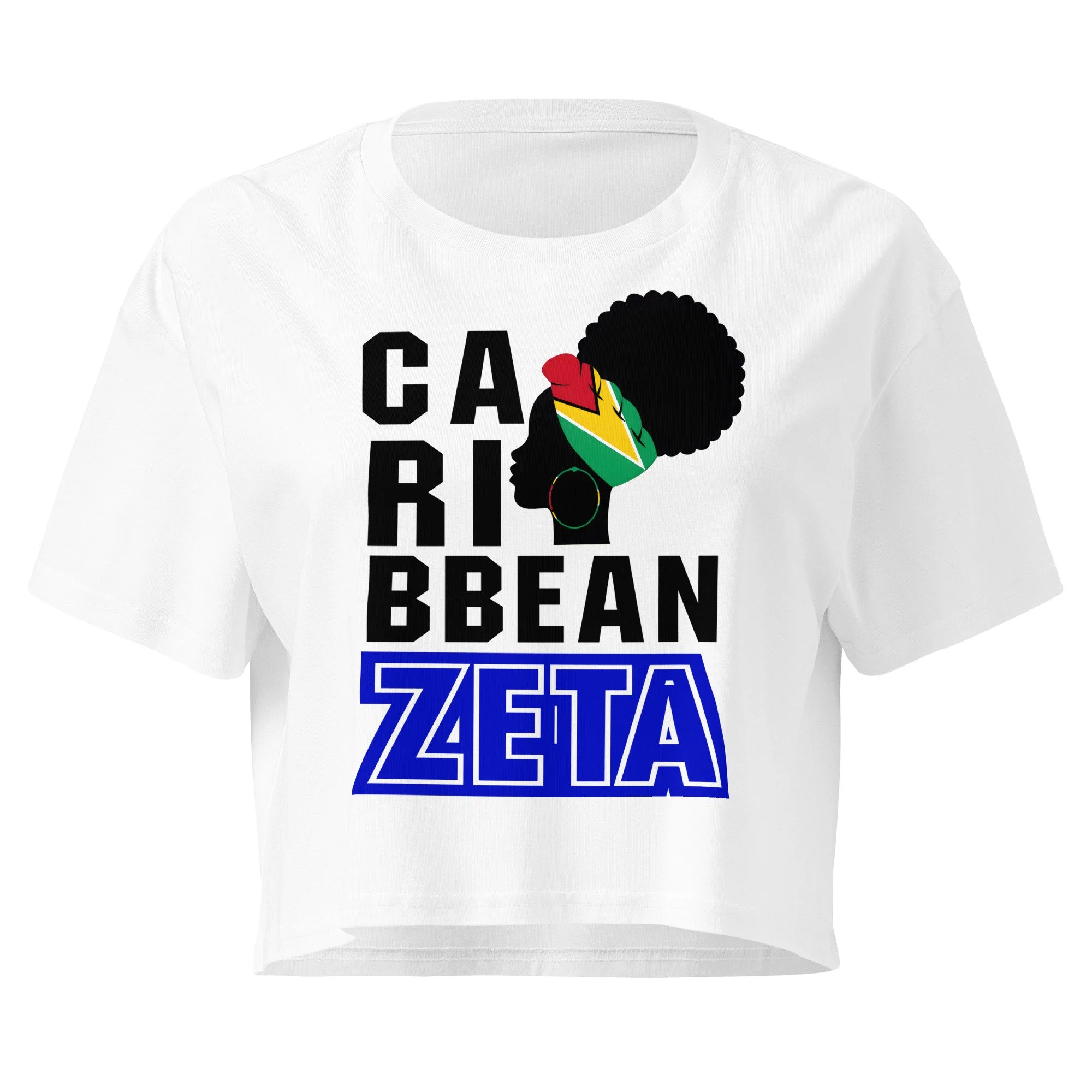 Caribbean Heritage Crop Top (Guyana)