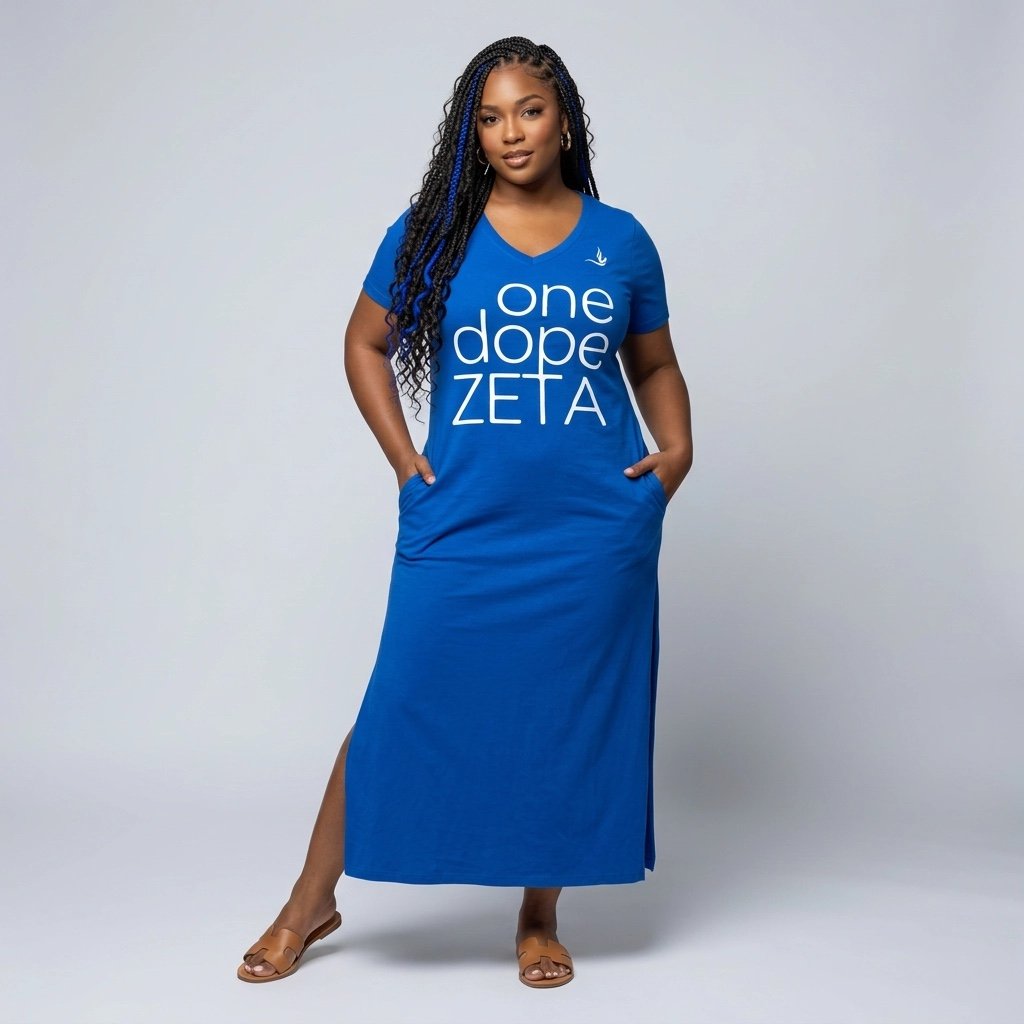 One Dope Zeta T‑Shirt Maxi Dress