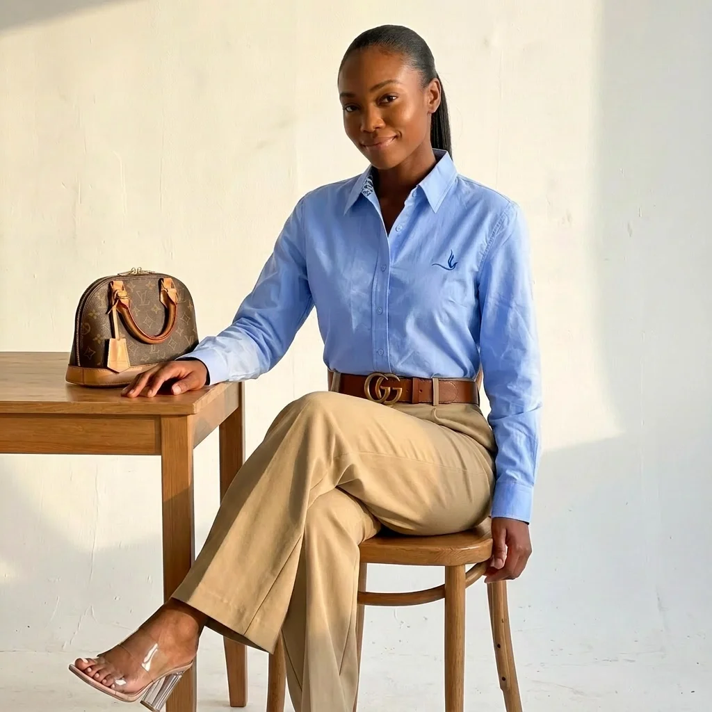 Dove Slim-Fit Oxford Button‑Up Shirts