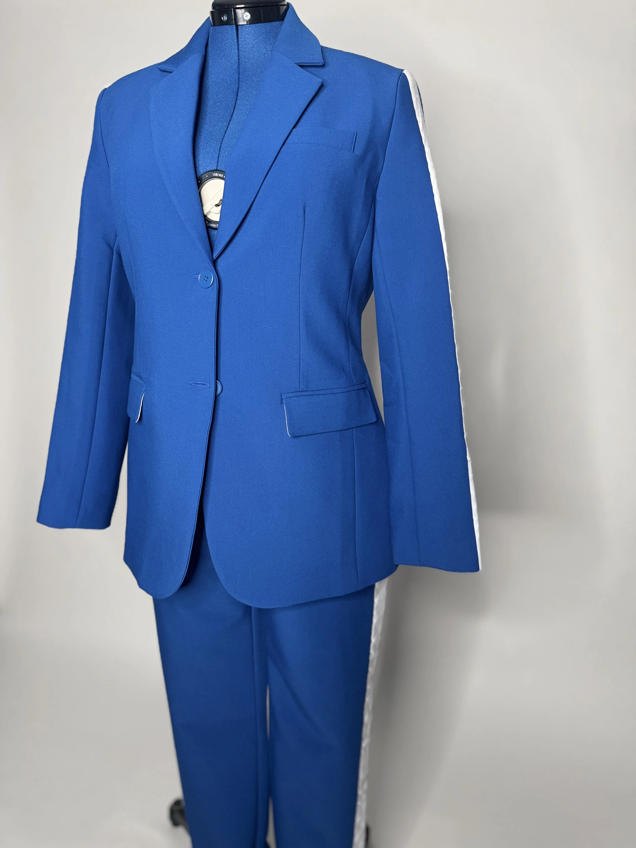 Zeta Phi Beta Notch-Lapel Mid-Rise Pantsuit (PreOrder)