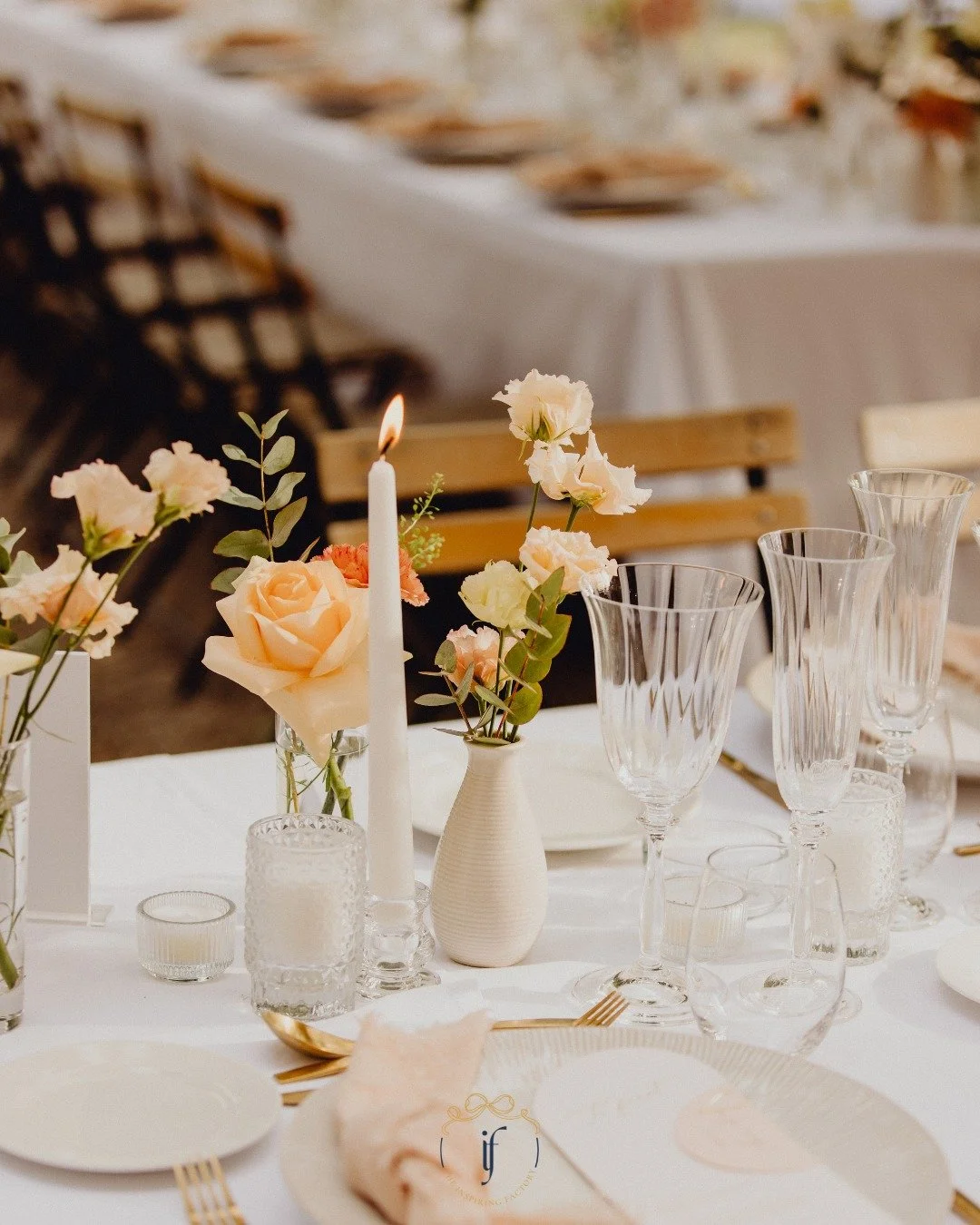 Some moments whisper luxury without ever raising their voice. This tablescape was a gentle choreography of florals, candlelight, and understated elegance &mdash; the kind of harmony where nothing screams, yet everything shines.
At The Inspiring Facto