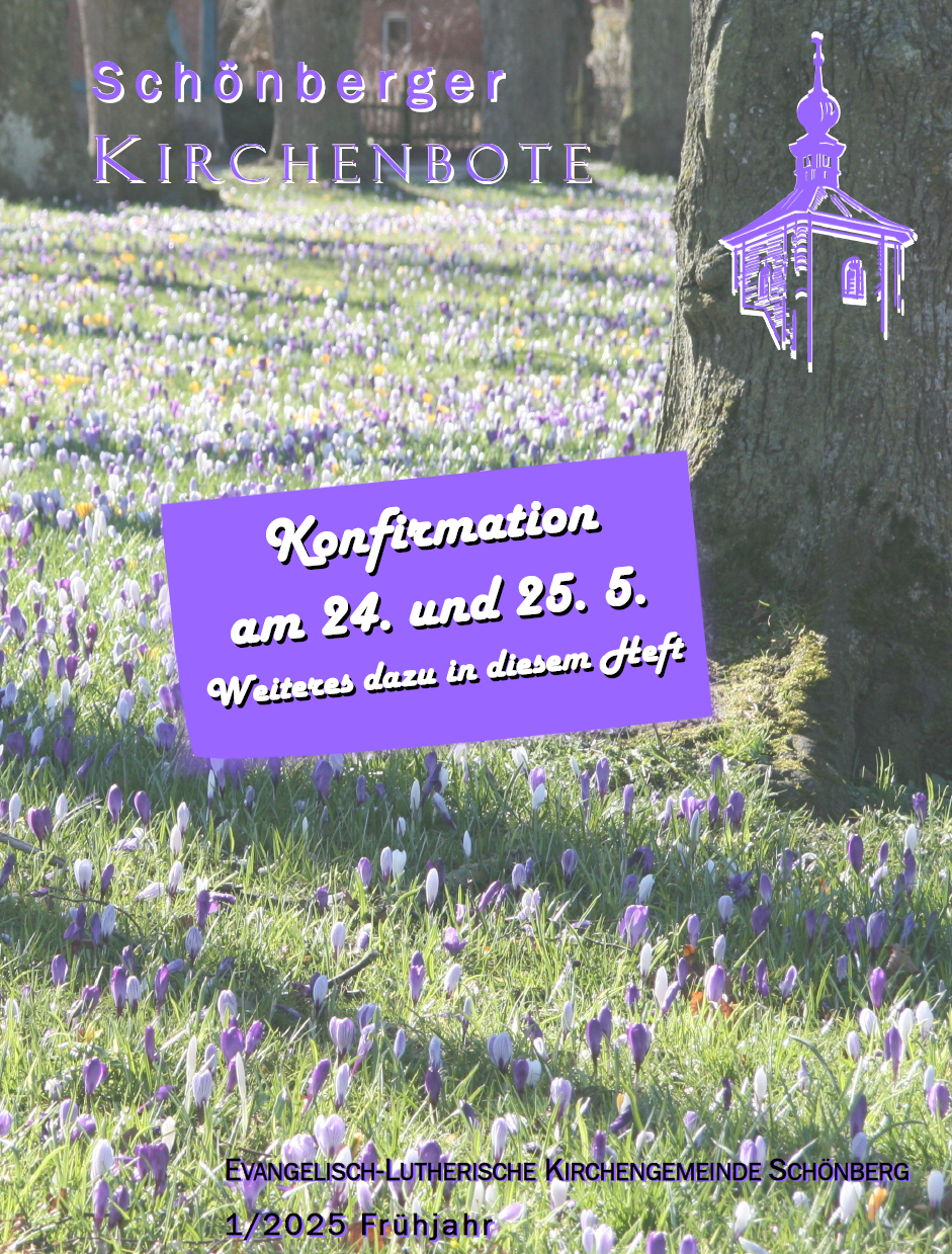 Kirchenbote Frühjahr 2025