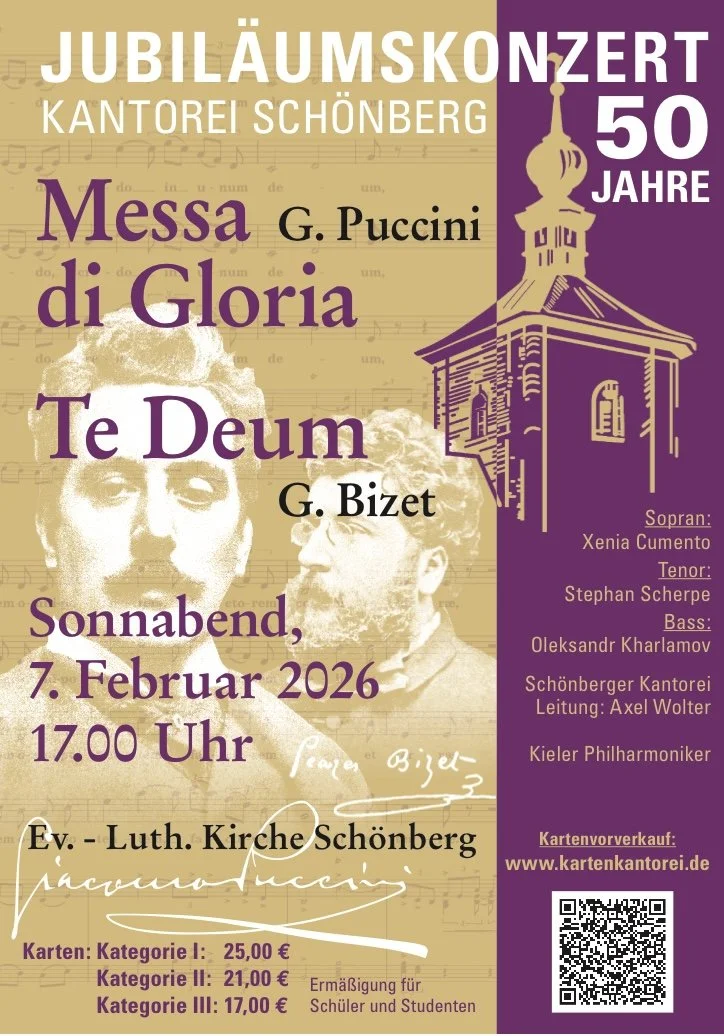 Jubiläumskonzert, 50 Jahre Kantorei