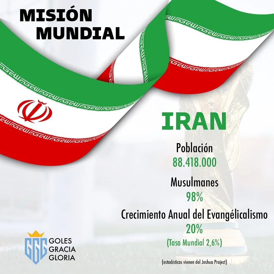 🌎⚽️ Los pa&iacute;ses del Grupo B necesitan nuestras oraciones! 🙏⁣ Te anim&aacute;s?⁣
⁣⁣⁣⁣
- Orar por avivamiento. Inglaterra, Gales y EEUU tienen ricas historias con el evangelio, pero se est&aacute;n volviendo cada vez m&aacute;s fr&iacute;os y s