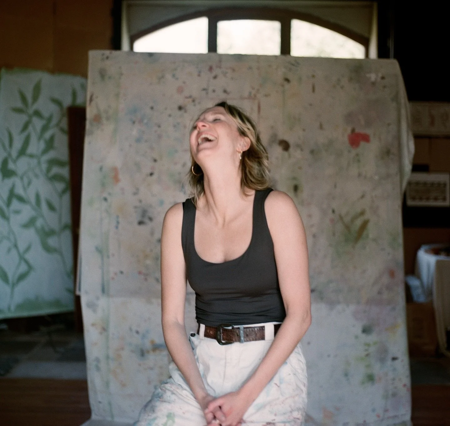 Snapshots of a special moment in time, captured by one of my fav people; filmmaker, photographer and big bro @georgedaniell_ 
&bull;
Earlier this year I said a sad farewell to my studio in Cornwall, and since then I&rsquo;ve been making my way back t