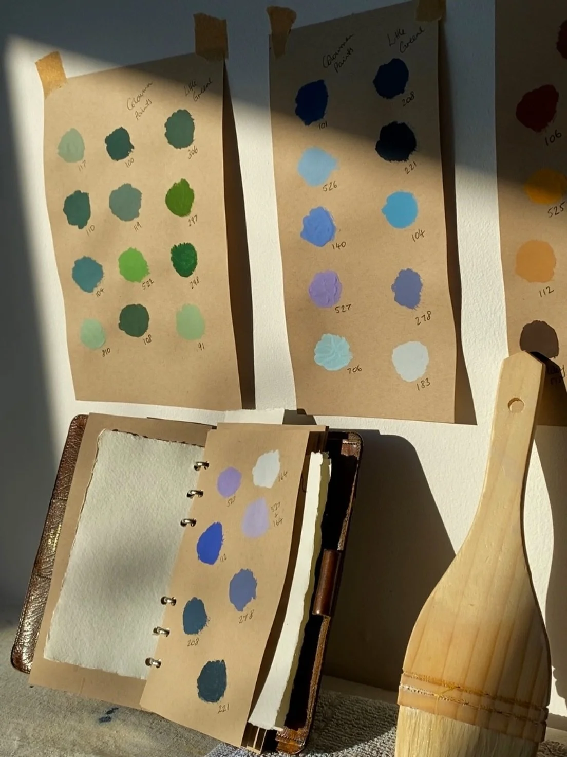 A simple palette cleanser to start the year 🎨 
&bull;
#littlegreenepaintcompany #colourmanpaints #edwardbulmerpaint #farrowandball