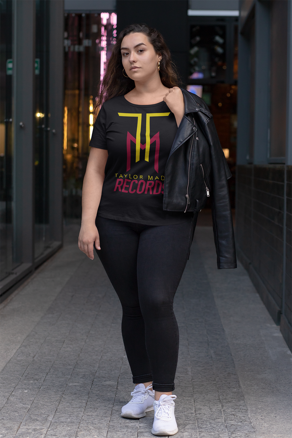 plus-size-t-shirt-mockup-of-a-woman-at-a-hallway-31083.png