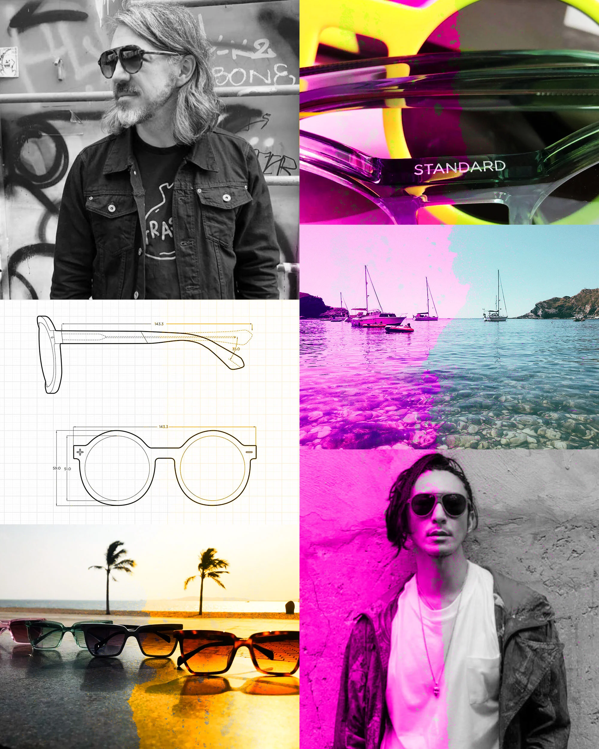 Standard Sunnies About Us Montage