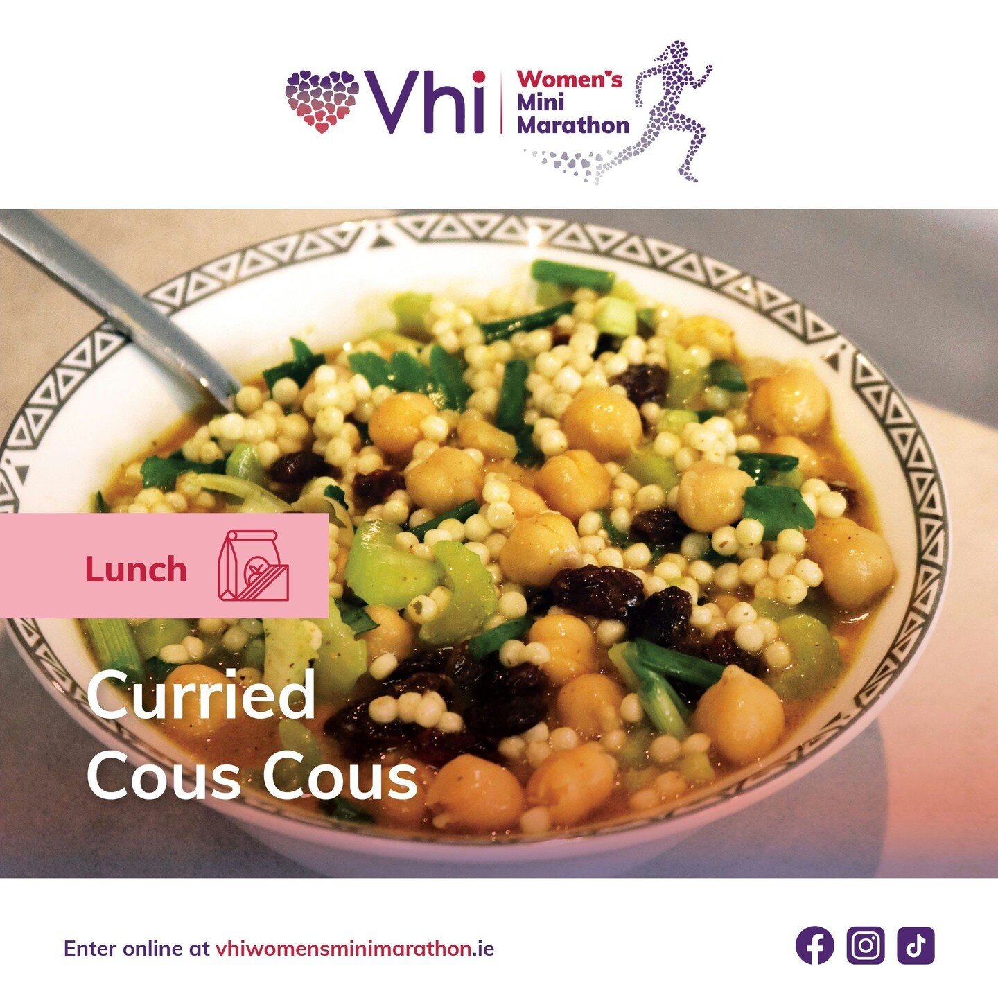 @vhi_ie #VhiWMM ambassador, @nathalielennon_ has prepared a nutritious and super
tasty curried cous cous �
Perfect for your post-training lunch! ��️
Link in bio for full recipe ☝️
#Recipe #VhiWMM #Lunch