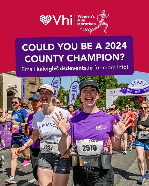 We have had an amazing time getting to know some of our 2024 County Champions so far! Would you like to join the team and represent your County with your heartfelt story? 
Reach out today! We can't wait 🙌😁 

#hearttoheart #VhiWMM #Dublin #Ireland #