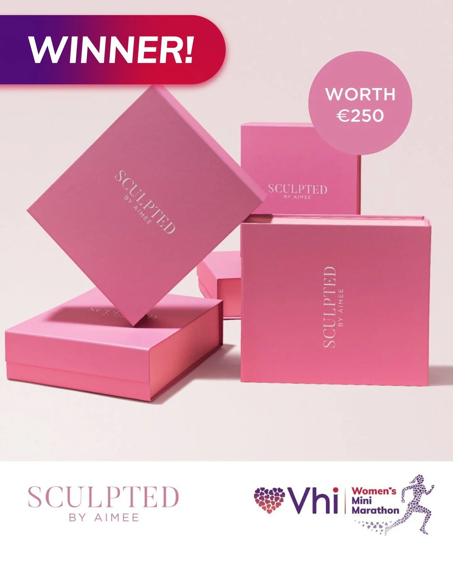 The winner of our FIRST Sculpted by Aimee competition is @kate.galvin 👏Congrats! 

Thanks to everyone who entered. And don&rsquo;t worry, we have more competitions to follow! Keep an eye out over the coming weeks 👀

#VhiWMM #Competition