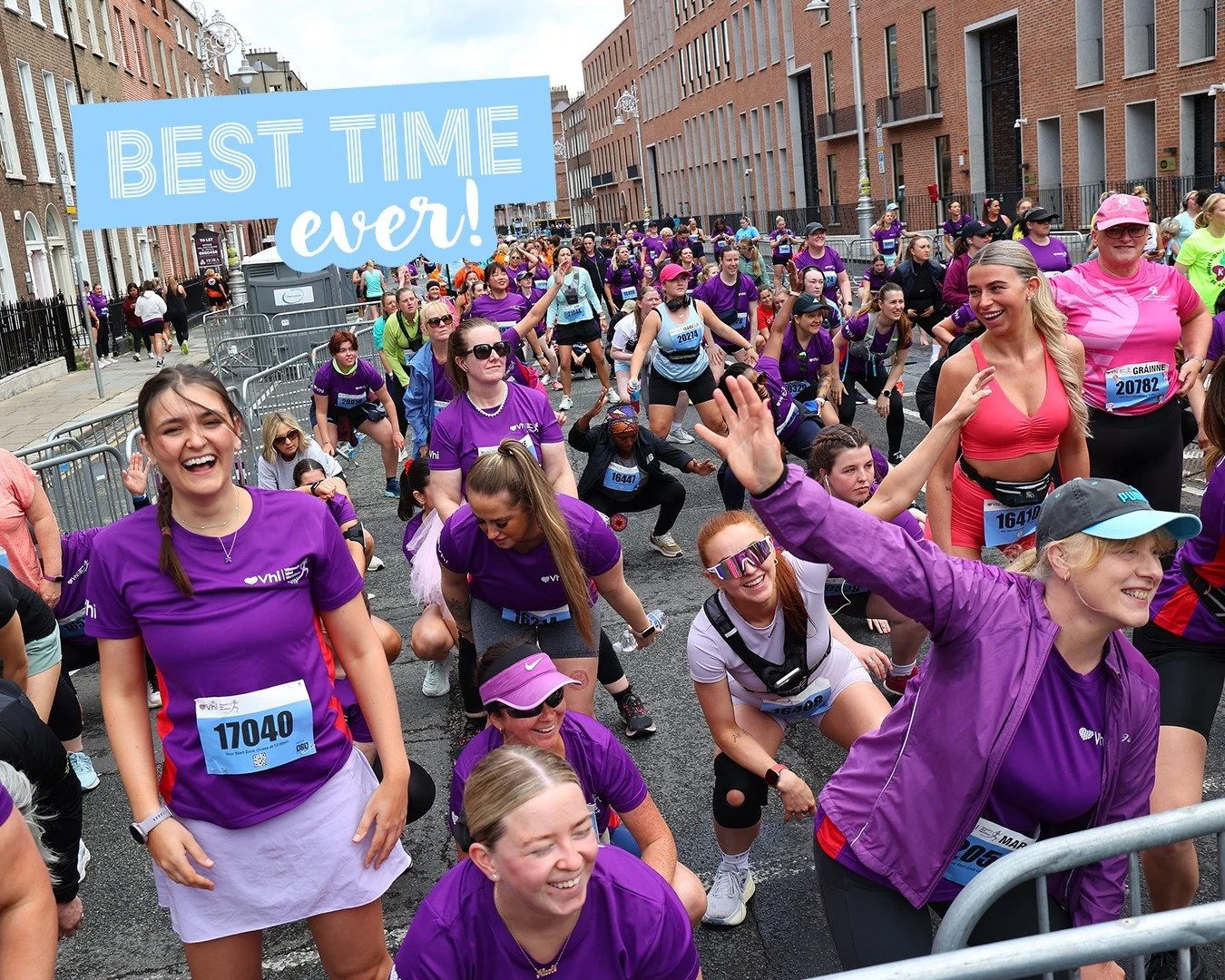 We&rsquo;re still not over the incredible energy from last year&rsquo;s Vhi Women&rsquo;s Mini Marathon. 🤩🏃&zwj;♀️

And we're so thrilled that we can extend that excitement to a final 2,000 participants today💜

⏰️ If you want a final chance to sec
