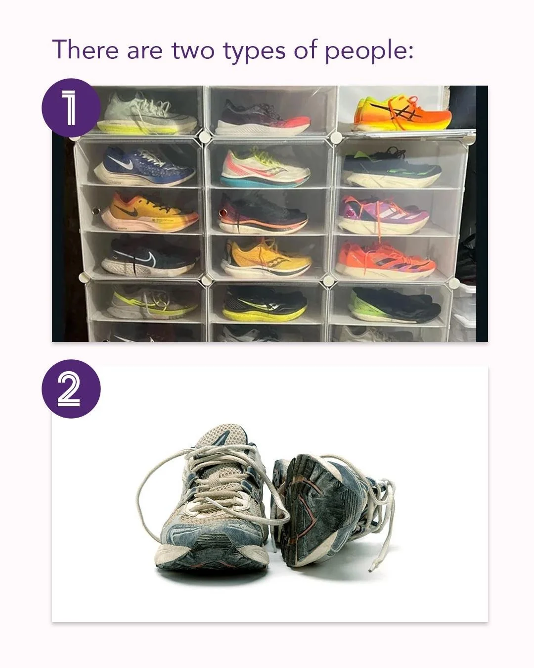 Which one are you? 😂

(I'm definitely a 1 😅)

#VhiWMM #RunnerFanatic