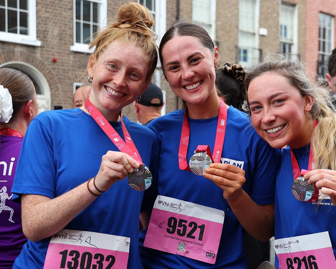🥇💜 This is what it&rsquo;s all about! 💜🥇

That post-race glow. The medals. The team spirit. The WELL-EARNED celebrations 🙌

Who&rsquo;s ready to earn their medal on May 31st?! 

#VhiWMM #BestTimeEver