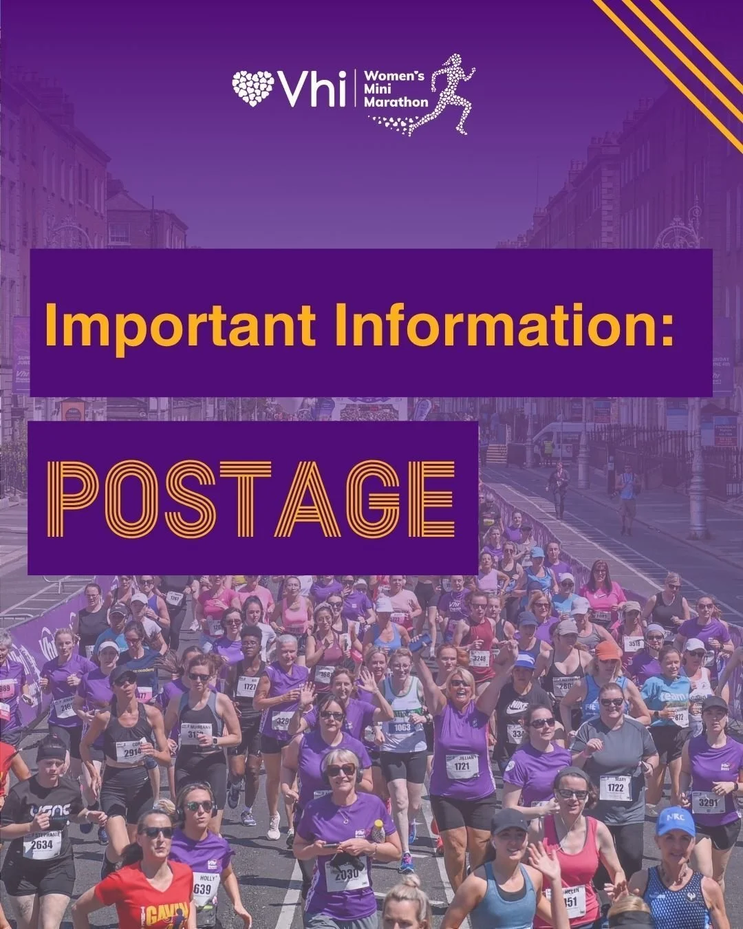 ✨️ Exciting news &ndash; your race pack with your race number and t-shirt (if you opted in) are now being prepared and will be heading out in the post over the coming weeks.
 
💭 A few things to keep in mind:

📭️ Postage cut-off: If you selected Rac
