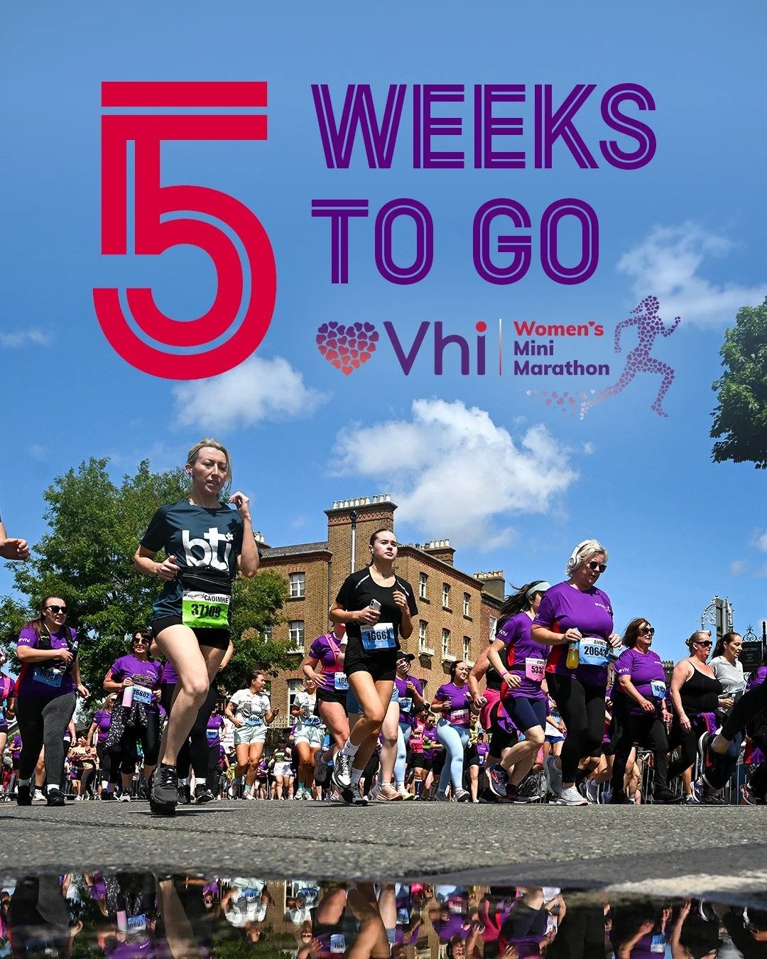 It's getting close!!! Only 5 weeks to go! 🤩

#VhiWMM #BestTimeEver #DublinCity