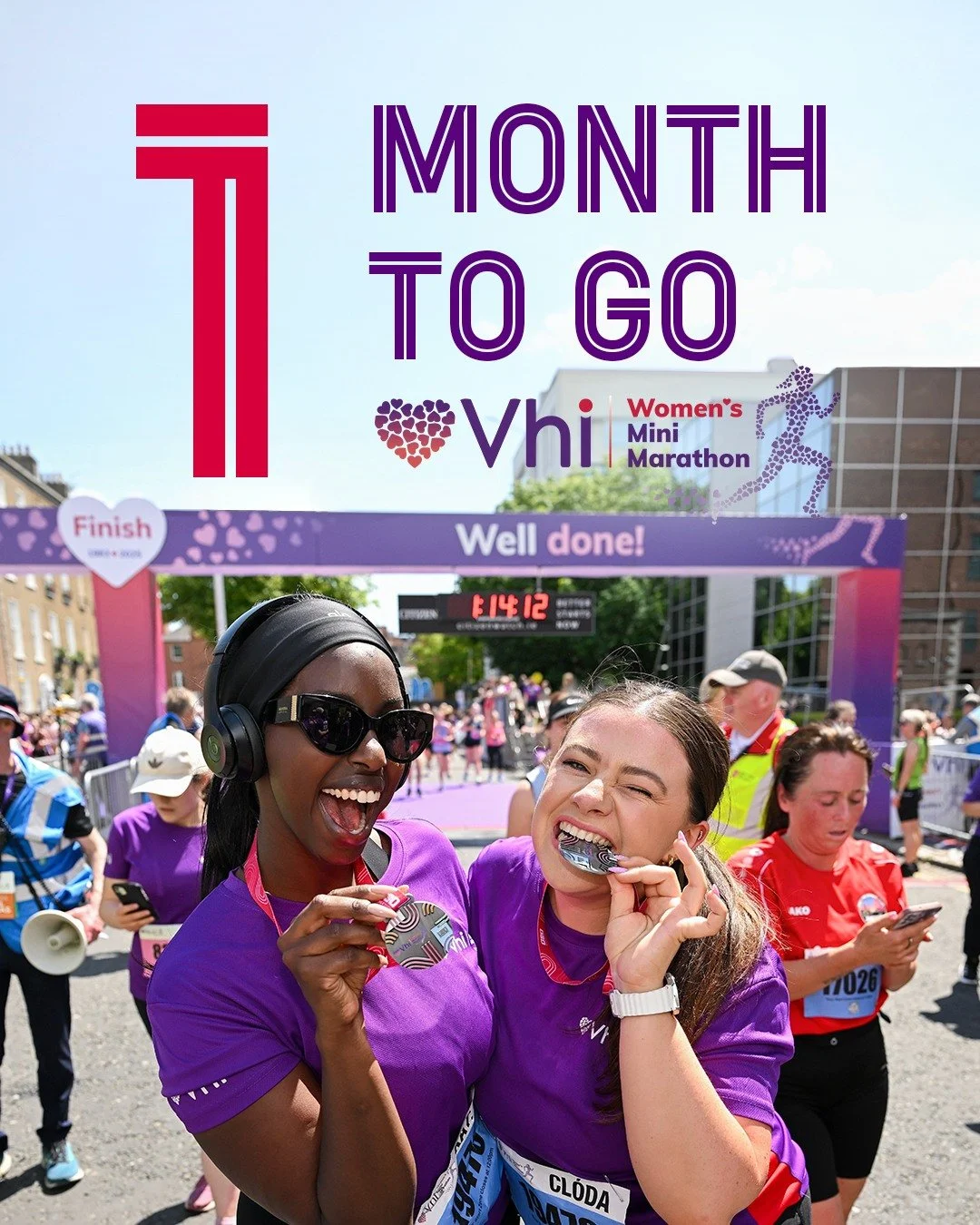 4 weeks to go! It's getting close now!!! 🤩

#VhiWMM #BestTimeEver