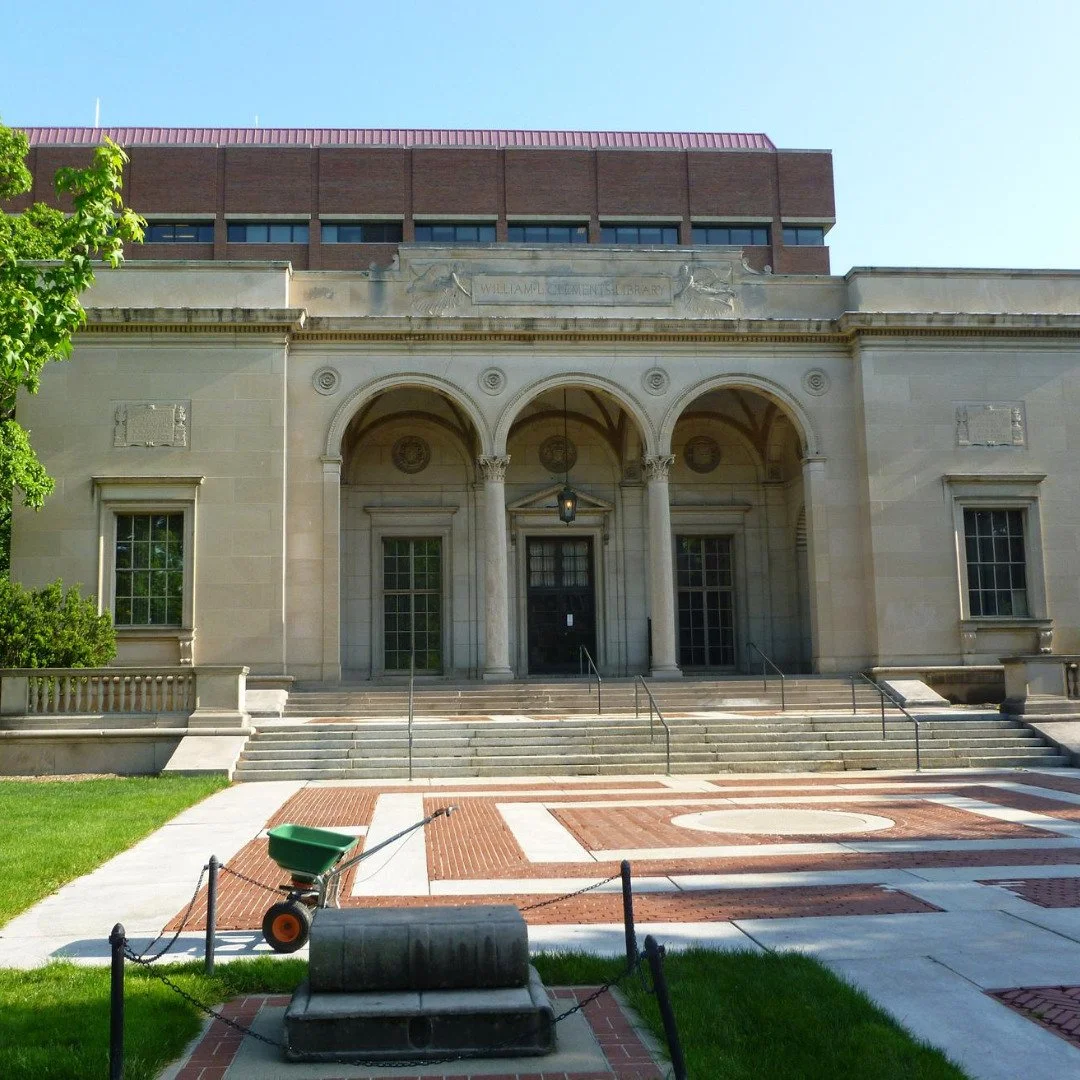 Historical Research at the William L. Clements Library in Ann Arbor