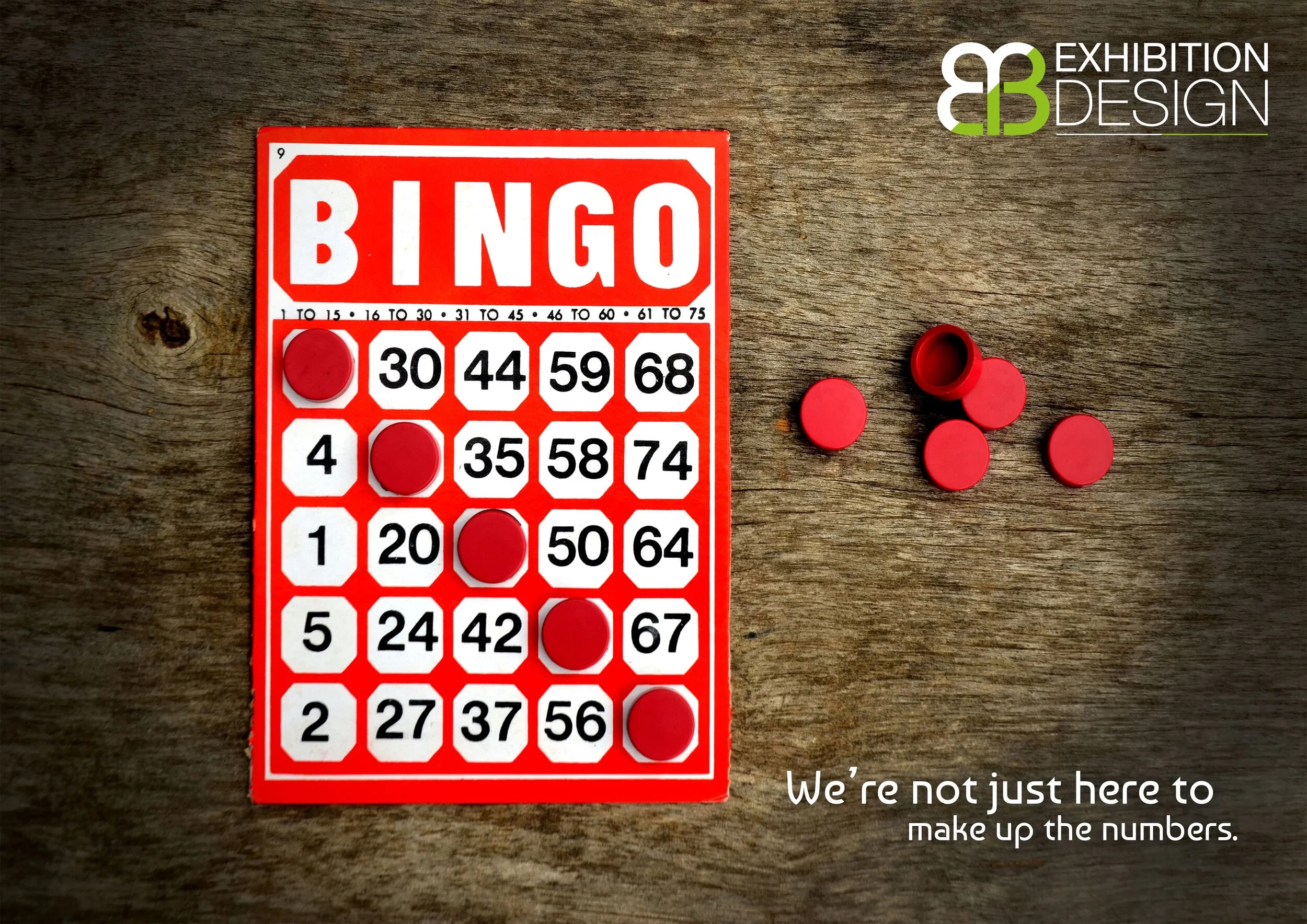 We’re not just here to make up the numbers…