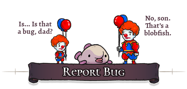 Bug]: Blobfish season · Issue #72 · dr3ams/Roguelike-Adventures
