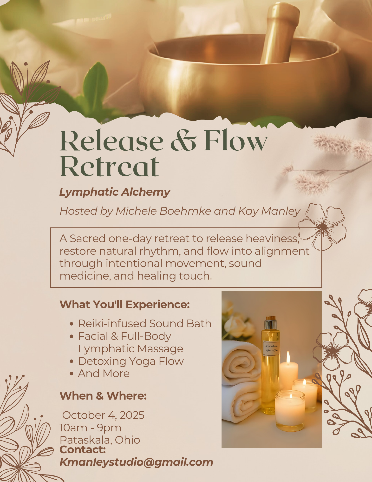 πΏ Lymphatic Alchemy: A Release & Flow Retreat