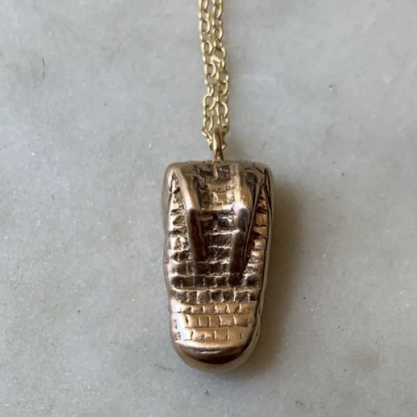 Mimosa Handcrafted Alligator Head Necklace