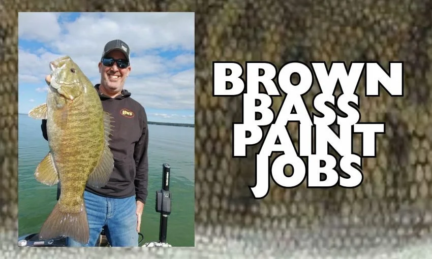 Pete Robbins holding a Traverse City Michigan smallmouth bass