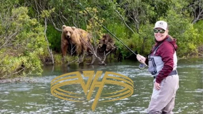 fishing around bears in Katmai national park