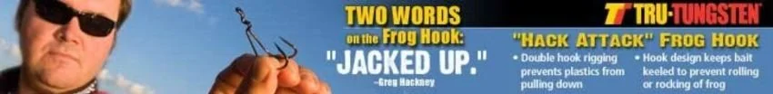 Tru Tungsten Hackney Frog hook