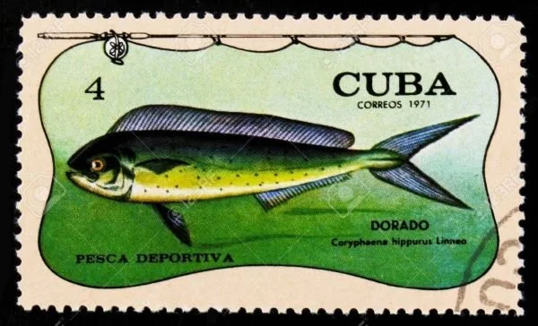 Cuba stamp Dorado Pesca Deportiva