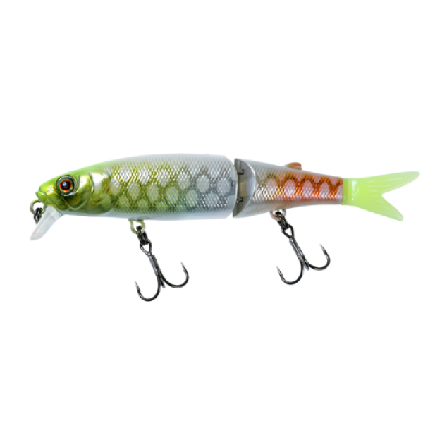 Jackall BF glide bait chartreuse head