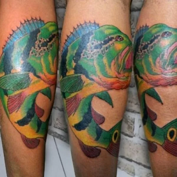 tucunare tattoo three views