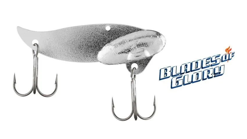 Silver Buddy Blade Bait Fishing Lure