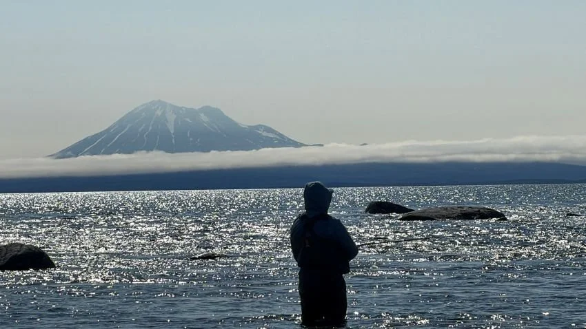 View of Volcano Katmai National Park