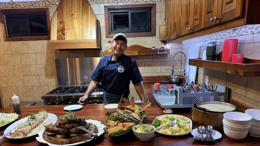 Edgar Chef at Sport Fish Panama Island Lodge